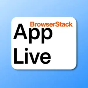 BrowserStack App Live